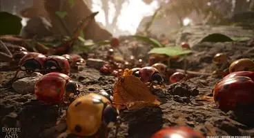 Microids publishing Empire of the Ants strategy game based on Bernard Werber's book series