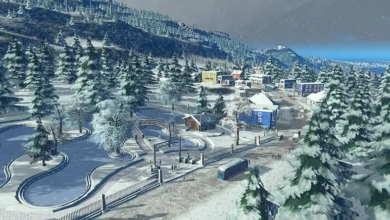 Paradox Interactive shows off Cities: Skylines - Snowfall in dev diary