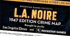 L.A. Noire teams with L.A. Times for 1947 Crime Map of the city