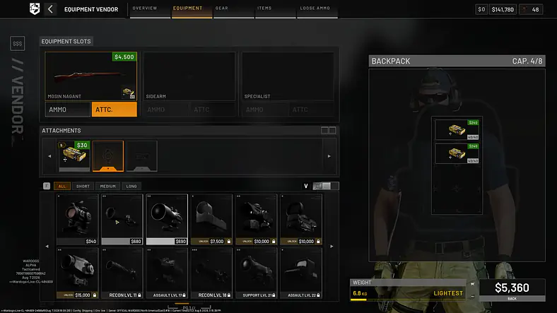 Loadouts
