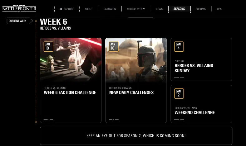 Star Wars Battlefront 2 Season 2 Coming Soon