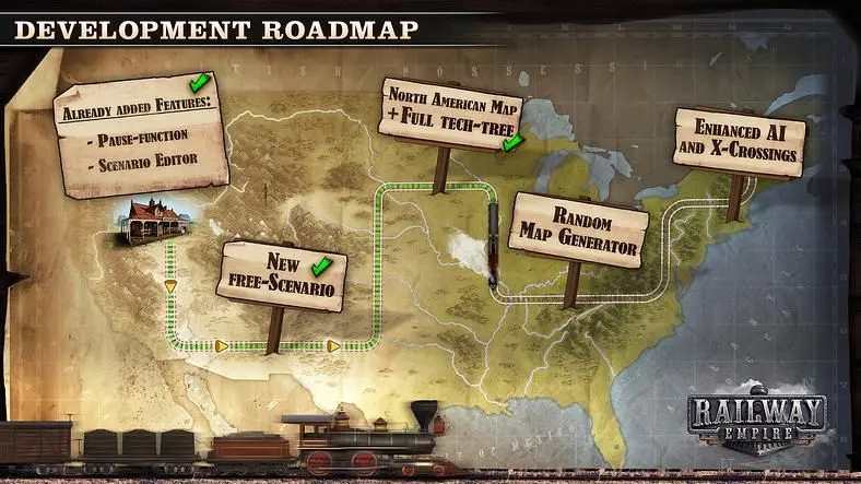Railway Empire releases Transcontinental Content Update DLC for free