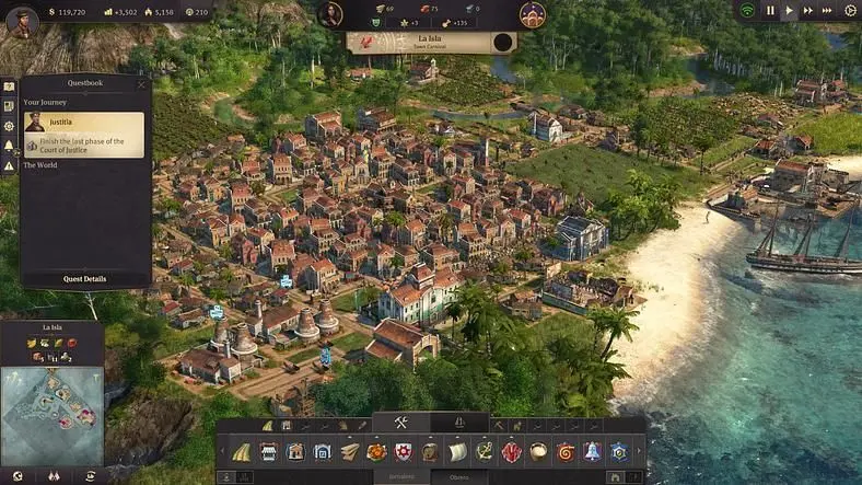 An excellent, engrossing industrial city builder.