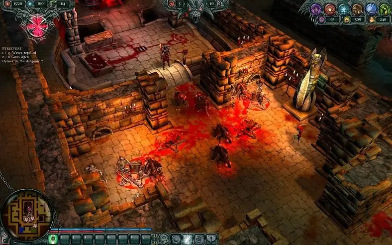 Dungeons official site launched