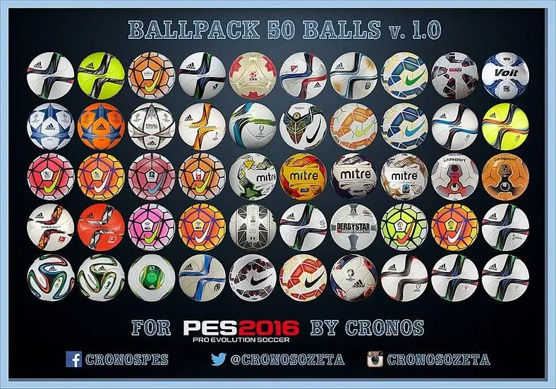 Pro Evolution Soccer 2016 Mods