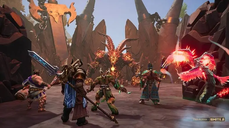 Smite 2 features full crossplay and cross progression when it launches this month