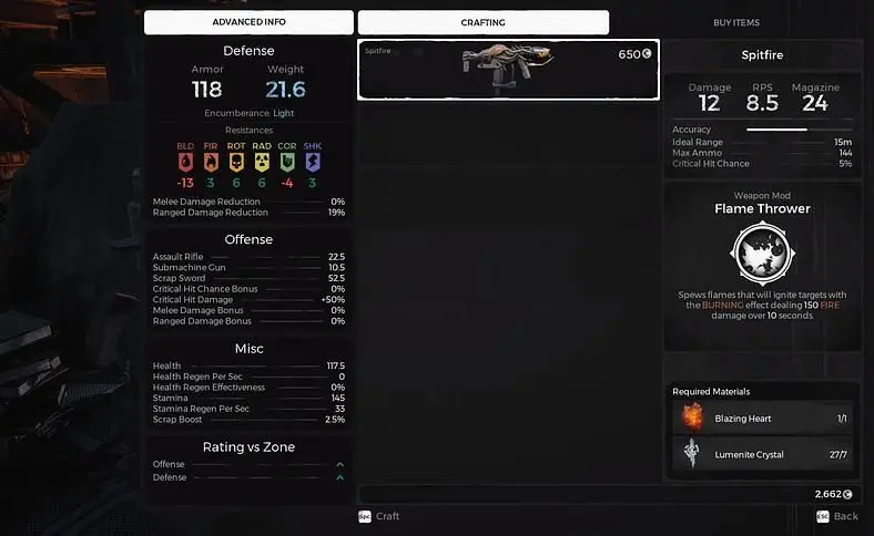 Remnant: From The Ashes - Spitfire Hand Gun Guide