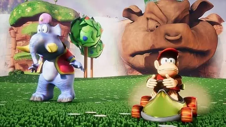 Fan Recreates A Small Demo From Nintendo 64's Diddy Kong Racing