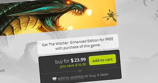 GOG.com celebrate "final week" of birthday, The Witcher free with any purchase