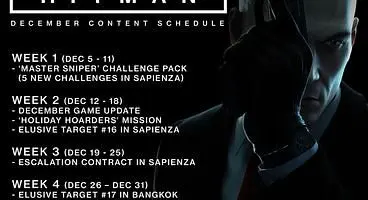 Agent 47 Makes One More Festive Trip To Paris In The December HITMAN Update