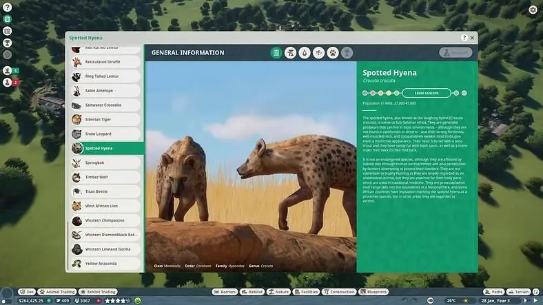Planet Zoo Animal List - All Animals We Know Of