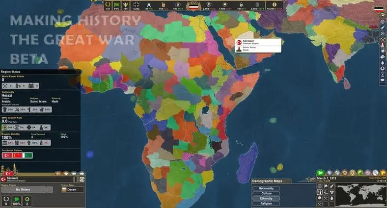 Michael Westgarth goes back in time to talk to Muzzy Lane's Dave McCool and Chris Parsons about their upcoming strategy title, Making History: The Great War.