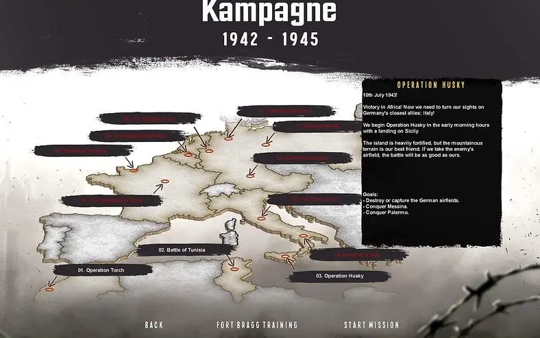 Mix strategy gaming with World War II and what do you get? An extremely long list of old games – and Tank Operations: European Campaign.
