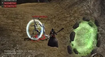 The gameplay of Dawnspire boils down to a hack and slash version of capture the flag as two teams, light and dark, work to capture relics and return them to spawn points.
