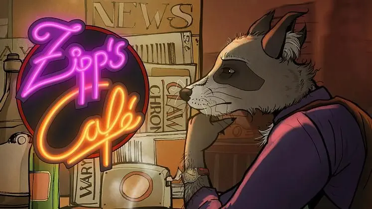 Chicken Police Developer Unveils Cozy Cafe Management Adventure Game Zipp's Café