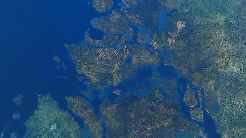 Witcher 3's world looks gorgeous from aerial views