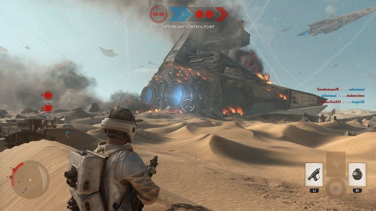 Outer Rim DLC for Star Wars: Battlefront still having issues