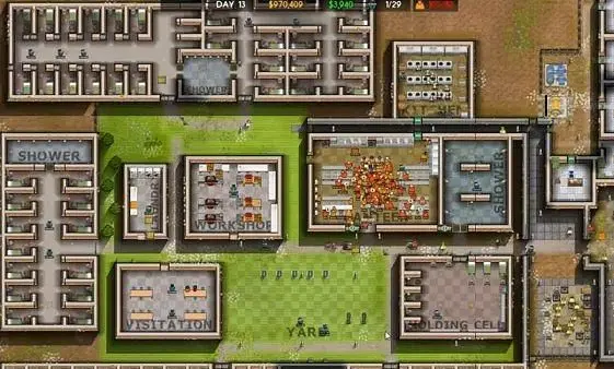 Prison Architect gets Alpha 10 update, highlighting prison riots