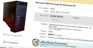 Alleged "Microsoft Xbox Durango Development Kit" sold on eBay for $20,100