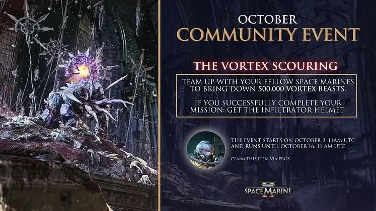 Space Marine 2's latest Community Update teases Patch 11, off-planet mission, heroic weapons, new customisation options