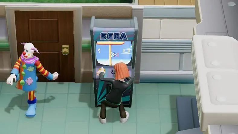 Two Point Hospital - Where To Find The Sonic Mania Easter Egg