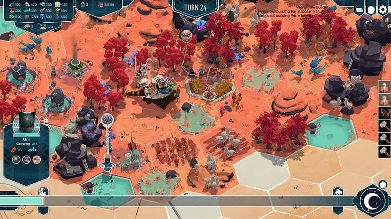 As Far As The Eye Is A Nomadic Village Builder in Which You Run From an Impending Flood