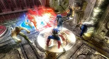 A ravenous mixture of strategic RPG and action beat-'em-up, Marvel: Ultimate Alliance proves that superheroes can still be fun.