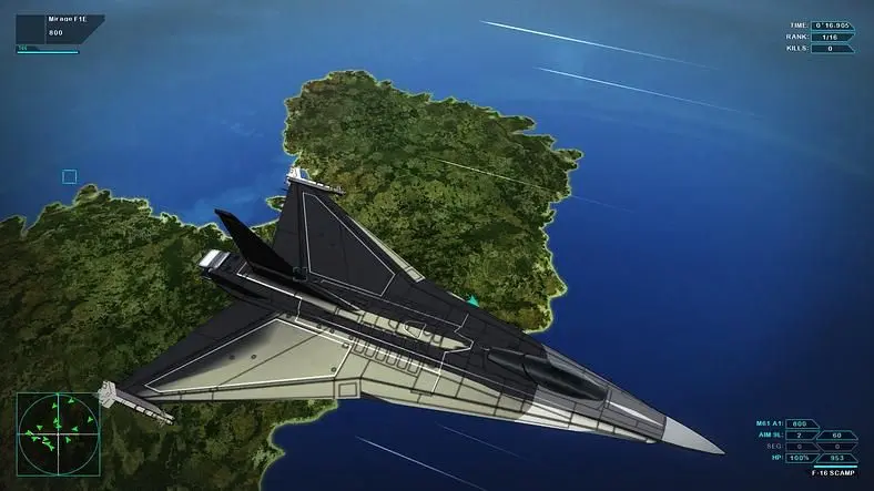 An action-arcade flight combat indie game with modding support.