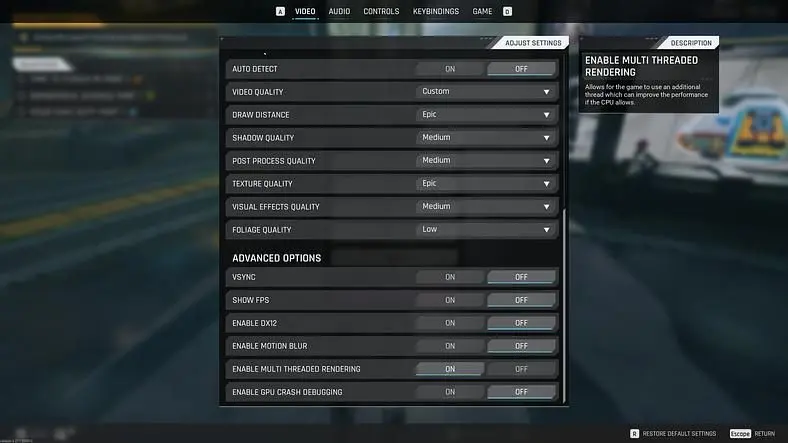 Best Cycle Frontier Settings - How to Boost your FPS