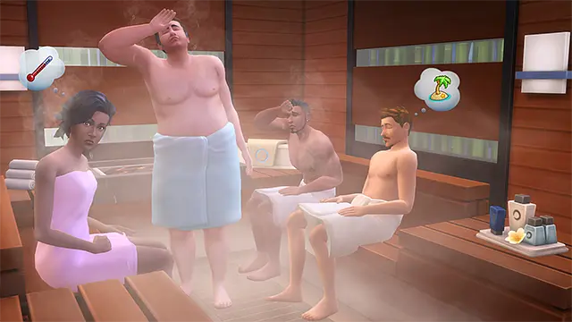 Spa Day DLC pack on the way to The Sims 4 this month