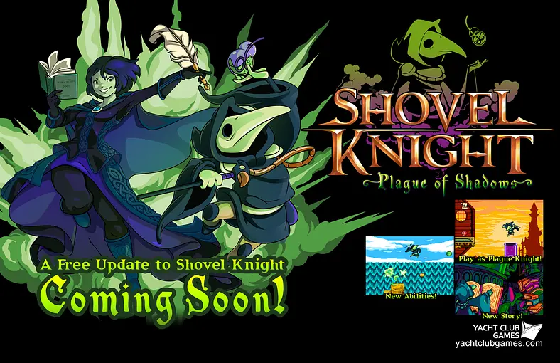 Shovel Knight developer releases new trailer for free Plague of Shadows update
