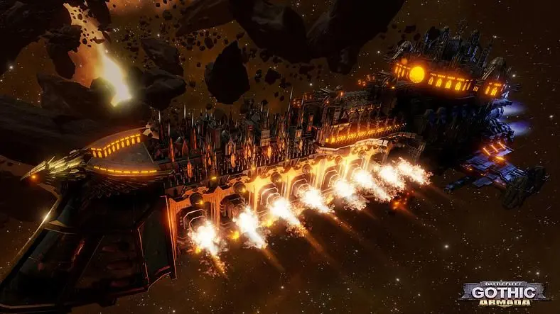 First Battlefleet: Gothic gameplay video released