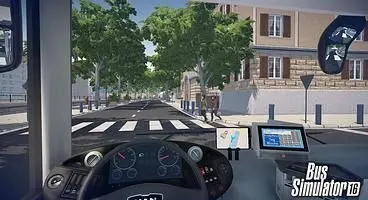 Waiting on Bus Simulator 16 in the rain, in the rain