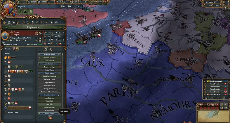 Superpowers of the 16th century.