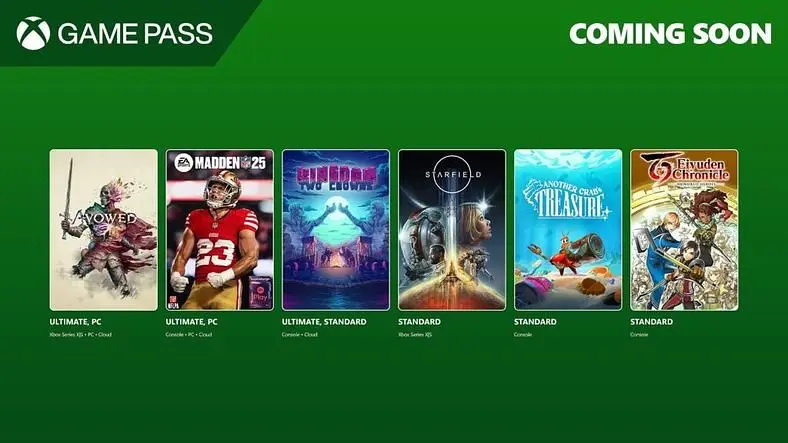 Xbox Game Pass Games List 2025 - April's list of Games Revealed