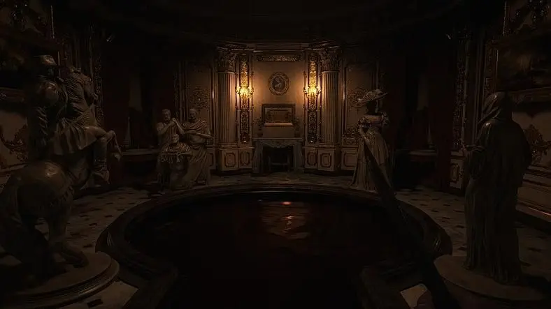 Resident Evil Village Hall of Ablution Puzzle - How to Rotate the Statues