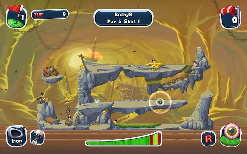 Is Crazy Golf a good game for Worms? 