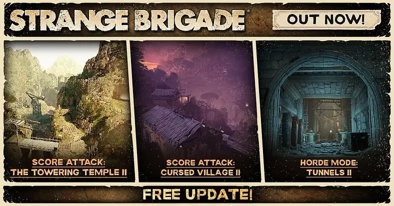 Free Strange Brigade DLC Out Today Adds 3 New Maps