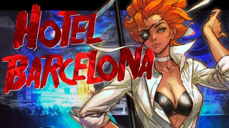 Suda51 and Swery65 reveal "2.5D action slasher" game Hotel Barcelona at TGS 2023