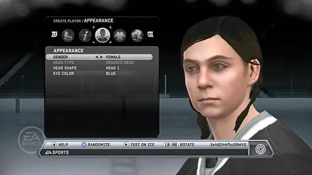 NHL 12 allows female players thanks to 14-year old hockey fan