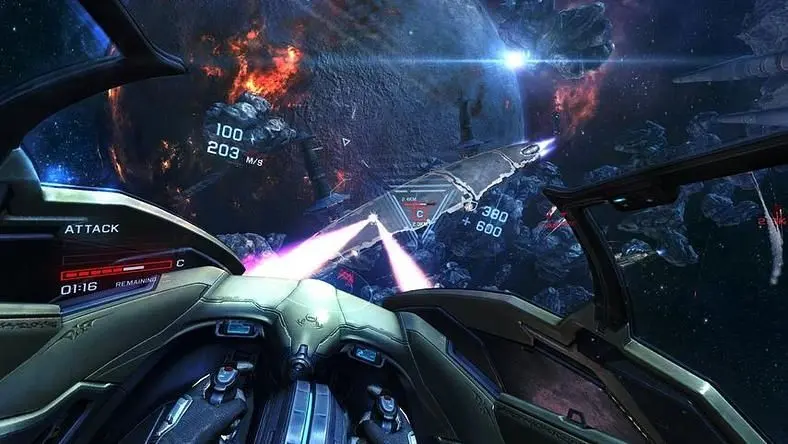 New gameplay footage from EVE: Valkyrie shown off by CCP