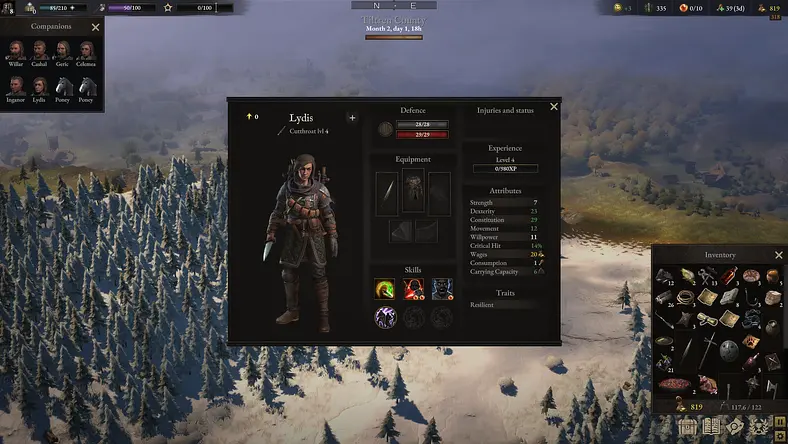 Guides / Can You Respec Characters in Wartales?