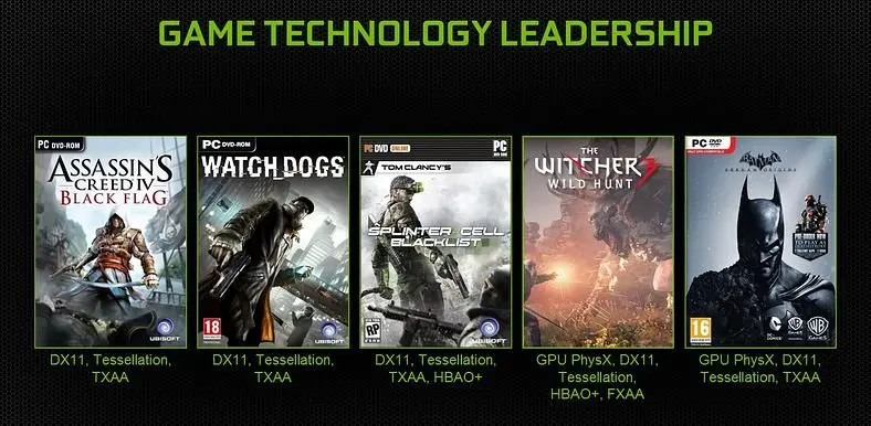 Nvidia confirm PC technology present in The Witcher 3, Batman: Arkham Origins