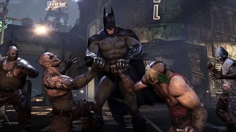 We enter the gates of Arkham City, where Chris Capel is the goddamned Batman.