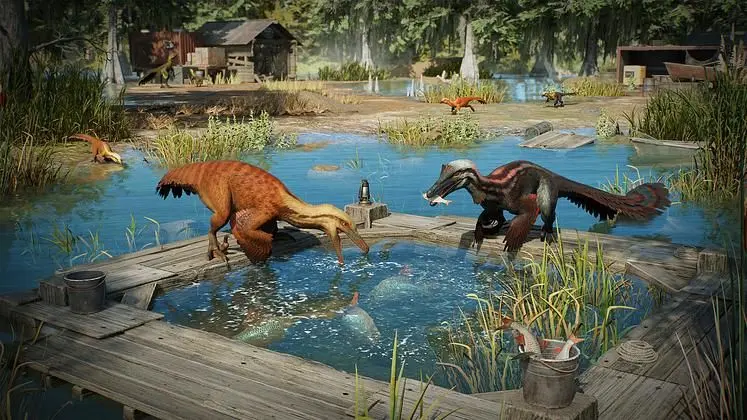 Frontier fully reveals Jurassic World Evolution 3's Wetlands Pack DLC, coming December 9 alongside Update 1.2