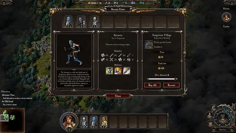 Slitherine sends over screenshots for its turn-based strategy game Stormbinders
