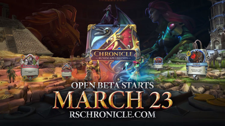 Chronicle: Runescape Legends open beta launches today