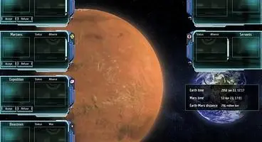 Fight for dominance of Mars for it to become mankind's new home, and keep back the extinction of the species. No pressure, alright?