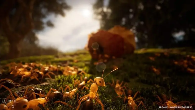 Microids publishing Empire of the Ants strategy game based on Bernard Werber's book series