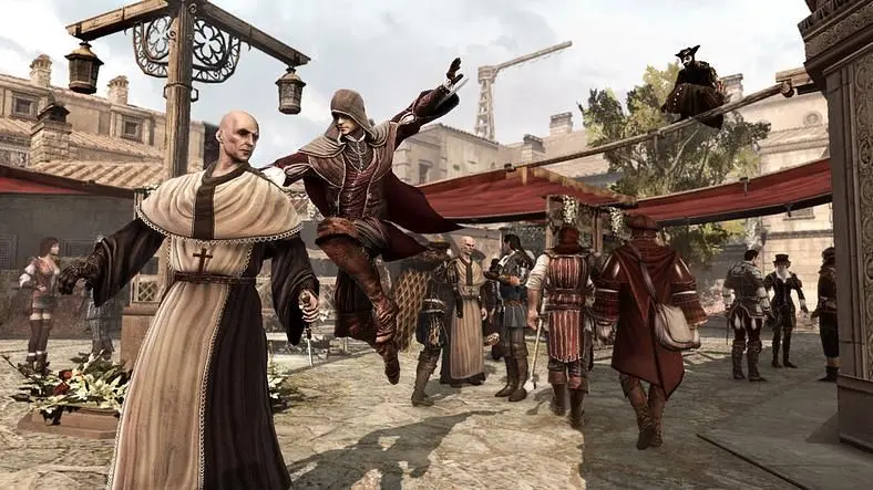 What time do you call this, Ezio? PC gamers finally get a taste of ACB...